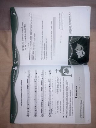 Libro Música y Acción 3A