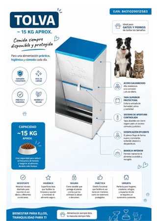 Tolva para perros COPELE