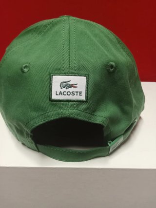 Gorra Lacoste Verde Talla única adulto