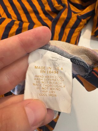 Camisa Polo Ralph Lauren Rayas Talla M