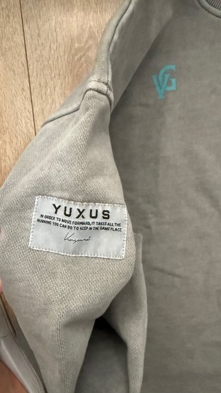Sudadera YUXUS Gris Talla S