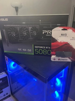 RYZEN 7 9850X3D + RTX 5080 + SSD 1TB + 32GB RAM