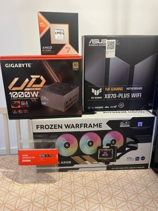 RYZEN 7 9850X3D + RTX 5080 + SSD 1TB + 32GB RAM