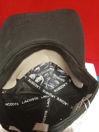 Gorra Lacoste Negra