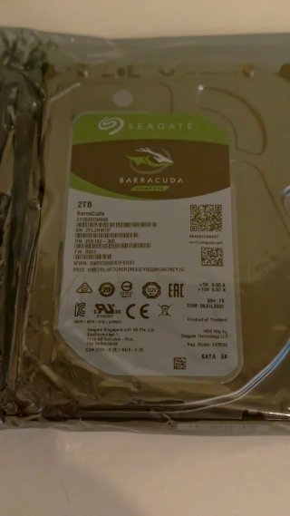 Disco Duro Seagate Barracuda 2TB Nuevo
