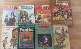 Lote 9 Libros Infantiles y Juveniles