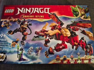 LEGO Ninjago 71868 Wyldfyre Dragão Mecânico