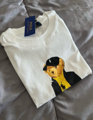 Camiseta Polo Ralph Lauren Oso Blanca