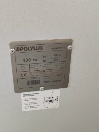 Transformador POLYLUX 400 kVA