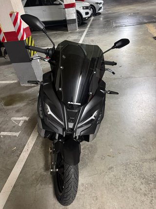 Moto Voge SR1 Scooter Negra/Plata