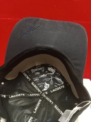 Gorra Lacoste azul marino  Talla única adulto