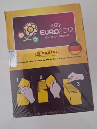 Panini Caja 100 Sobres EURO 2012 Sellada
