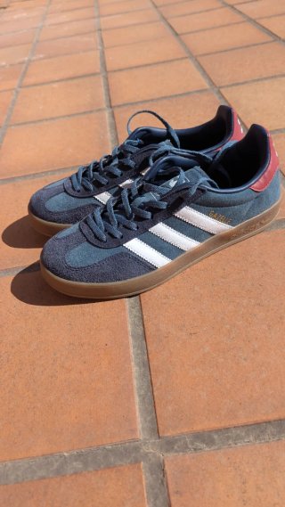 Zapatillas Adidas Gazelle Indoor Azul/Rojo