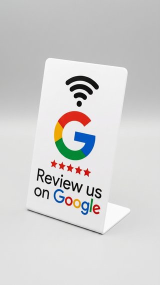 Placa NFC Google Negocios Reseñas