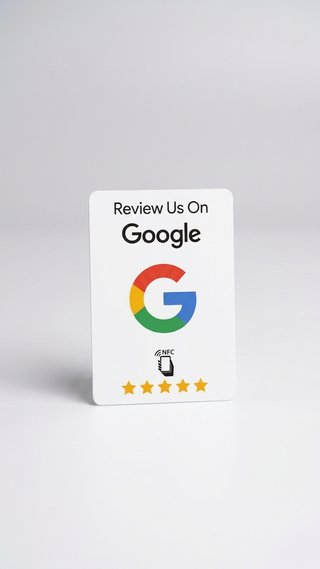 Placa NFC Google Negocios Reseñas