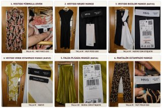 Lote 6 prendas mujer Talla M - Mango y Fórmula Jov