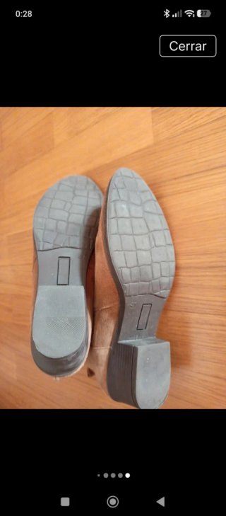 Botines de piel Talla 41