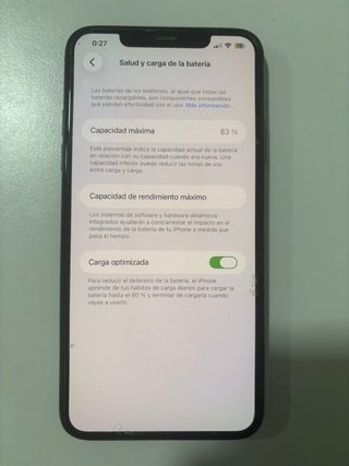 iPhone 11 Pro Max 256 GB verde solo acepto cambios