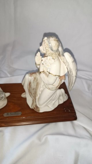 Figura Antigua LA ANUNCIACIÓN - A. Santini (Italia