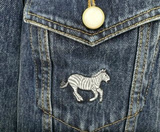 Chaqueta Vaquera Estampada Animales