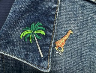 Chaqueta Vaquera Estampada Animales