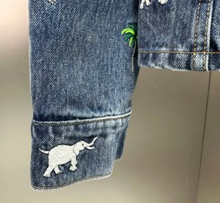 Chaqueta Vaquera Estampada Animales