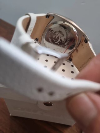 Reloj Diesel Blanco y Acero Unisex