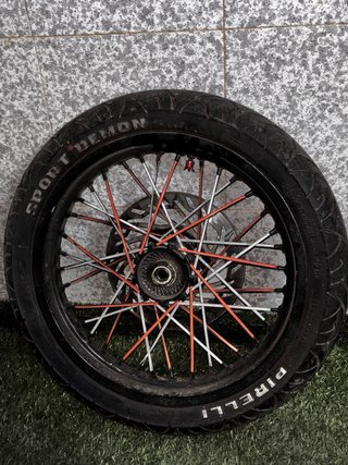 Llantas SuperMotard Radios Pirelli Sport Demon