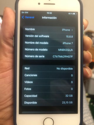 iPhone 7 32GB Plata