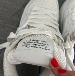Zapatillas Blancas Unisex 41 pero tallaje pequeño