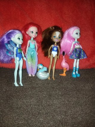 4 Muñecas Enchantimals