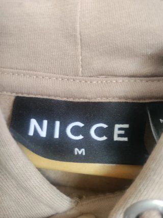 Sudadera con capucha Nicce beige