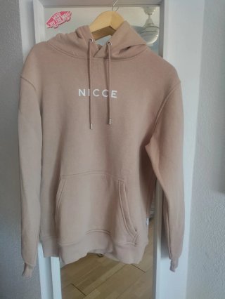 Sudadera con capucha Nicce beige