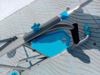 Andador para adultos azul APEX Futura
