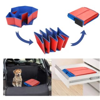 Piscina Plegable Perros Gatos  Portátil 80x20cm