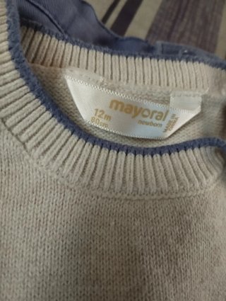 Conjunto 2 piezas niño: jersey y pantalón