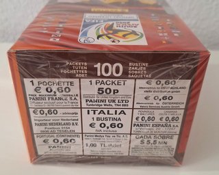 Caja original Panini Sudáfrica 2010 - 100 Sobres