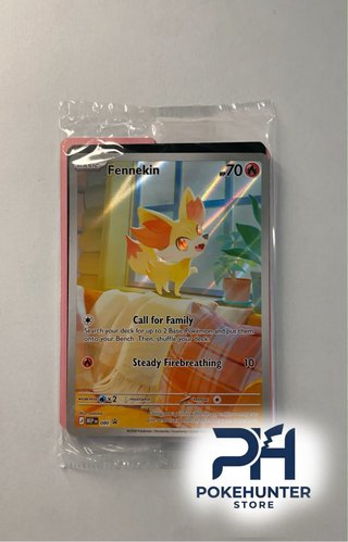 Carta sellada Pokemon promocional Fennekin