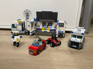 Pack LEGO City Policía (60047, 60043 y 7288)