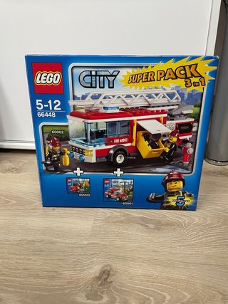 Lego City Bomberos Pack 3 en 1 y Starter Set