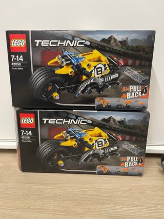 Pack 3 Lego Technic Coches y Motos