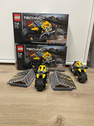 Pack 3 Lego Technic Coches y Motos