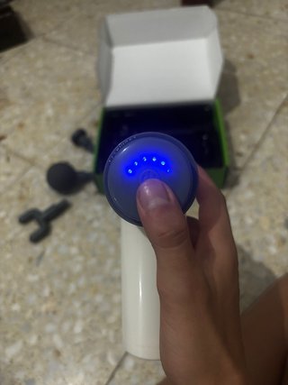 Pistola de masajes