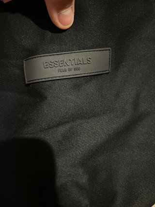 Felpa Essential Fear of God Nera Cappuccio