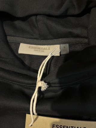 Felpa Essential Fear of God Nera Cappuccio