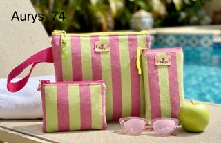 Aurys Bolso de mano, funda gafas y monedero
