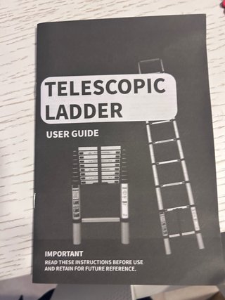 Escalera telescópica aluminio