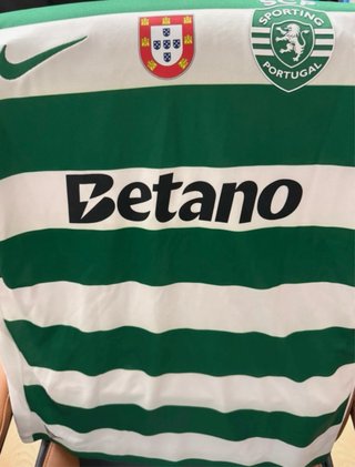 Camisola Oficial SCP Sporting vs PSG 2025