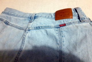 Falda Vaquera Levi's Talla 27 GODET KNEE LENGTH