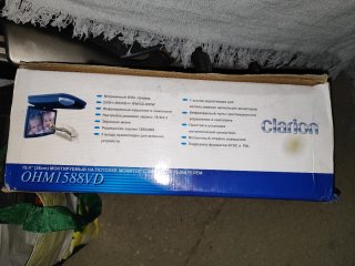 Pantalla Techo Coche DVD Clarion OHM1588VD 15.4
